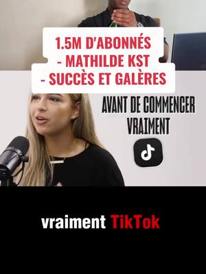 Mathilde KST (1,5M d’abonnés) partage les coulisses de son parcours : de son ascension sur les réseaux à la gestion des collaborations. Elle évoque sa transition des études au digital, ses difficultés à rester régulière sur YouTube, ses phases de doute sur TikTok, son rapport aux critiques en ligne, ainsi que le “beauty privilege” face aux algorithmes. Elle nous parle aussi de son organisation perso et de ses projets à venir. 🎙 Un échange sincère, inspirant, et sans filtre. Crédit @SOLO CRÉA - Vidéo complète disponible sur Youtube #solocrea #mathildekst #podcasts #réseaux #makeup #mode #influenceur #france 