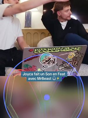 Joyca fait un Son en Feat avec MrBeast 🎧⚡️ #joyca #joycaledelire #musique 
