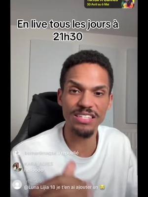 Le motif en live tous les jours à 21h30#pourtoi #foryoupage #