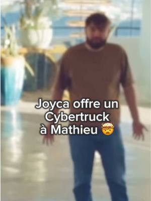 @JoycaLeDelire offre un chbertruck à Mathieu 🤯#joyca #fou #fyp #mrbeast #cybertruck 