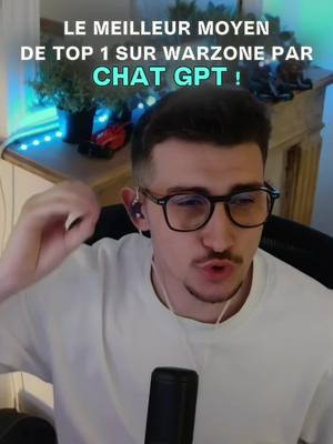 "Chat gpt t'explique comment top 1 sur warzone" / / #warzone #callofduty #waime #youtube 