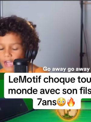 À seulement 7ans🤯 @Le Motif en live chaque soir à 21:30 #rap #genie #talent #rapfr